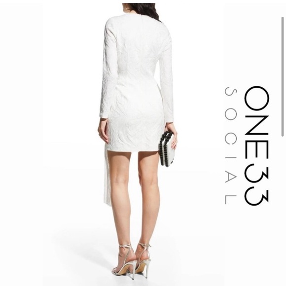 One33 Social
Long Sleeve Jacquard Dress with Fringe - Picture 9 of 10
